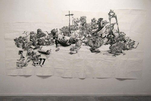 Untitled (B & W Table)